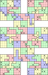 Samurai 8-grid Jigsaw